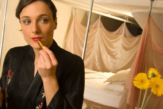 Women in bedroom