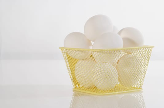 Basket of eggs