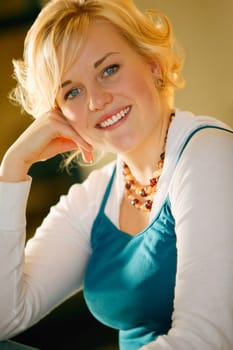 Woman Smiling