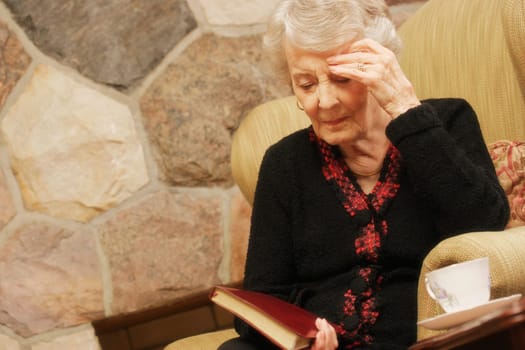 Woman praying