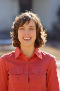 Posed photo of a young adult