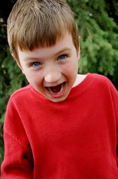 Excited kid
