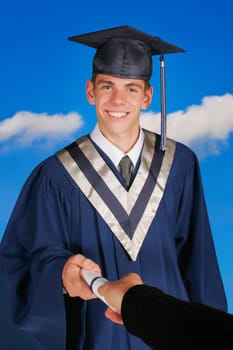 Graduation portrait