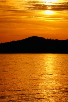 Orange sunset