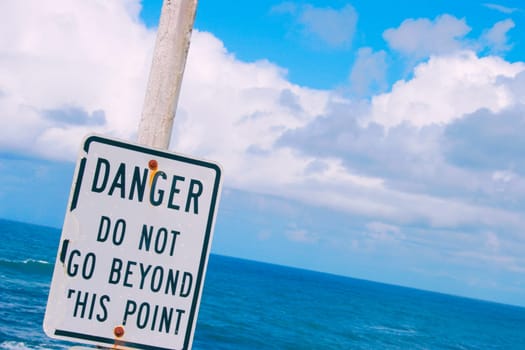 Danger sign