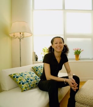 Middle aged woman