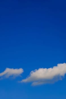Blue sky and clouds