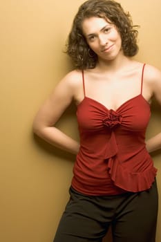 Portrait of a smiling woman