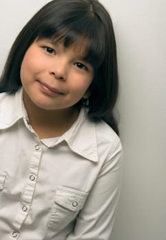 Portrait of a young girl