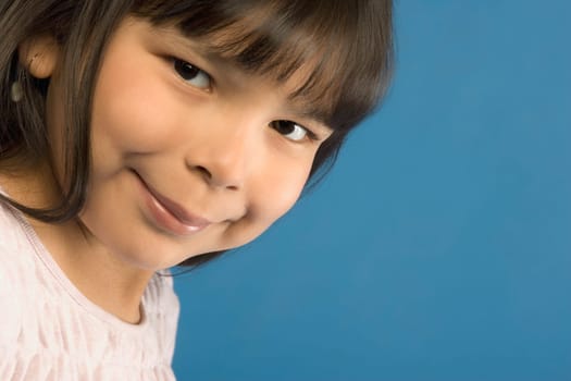 Young first nations girl