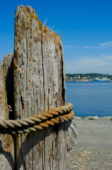 Post and shoreline