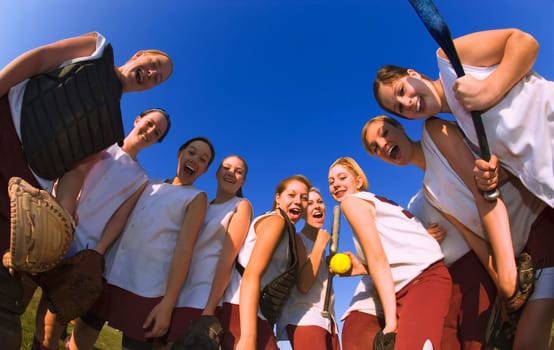 Girls Baseball Team
