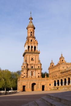 Plaza de España in Seville Spain