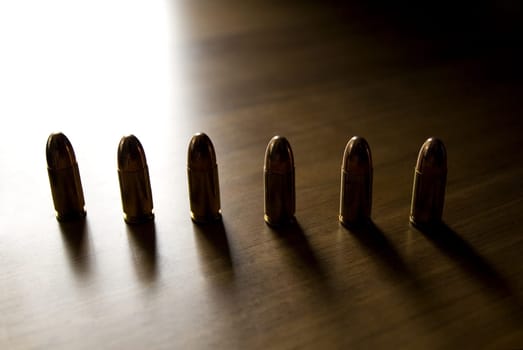 Bullets on Table