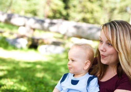 Mother and son