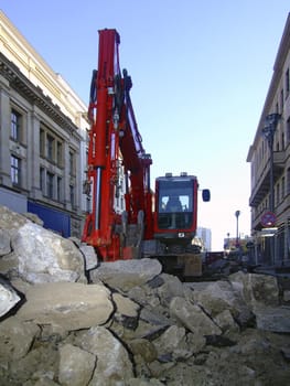 Road construction