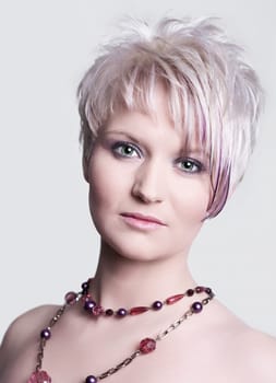 hairdressed woman