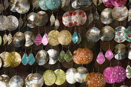 Many pairs of earrings