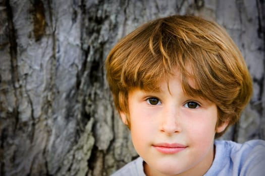 Portrait of boy