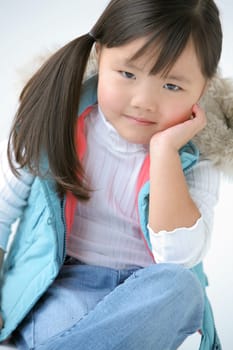 Portrait of a young girl
