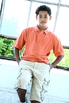 Teenage boy
