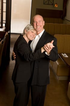 Couple dancing