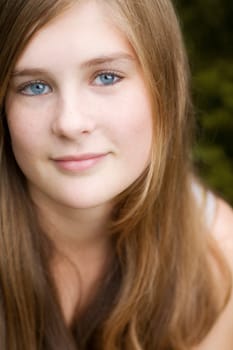 Portrait of a young woman