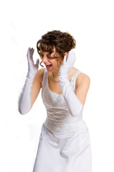 Angry bride