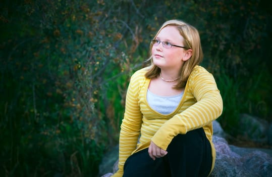Portrait of teen