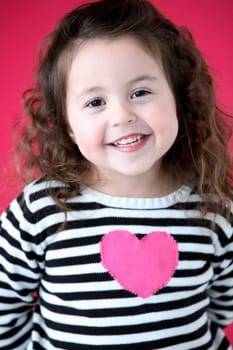 Portrait of young girl