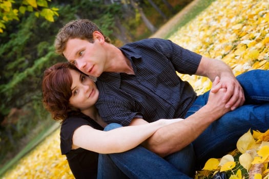 Portrait of couple