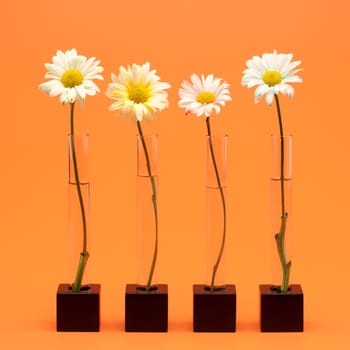 Four flowers