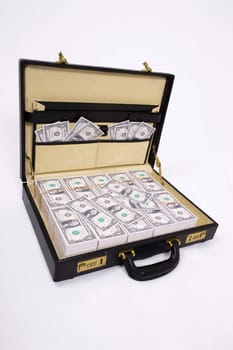Suitcase full of money