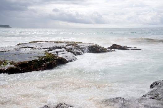 Pecatu village, Nusa Dua, Bali, Indonesia seascape