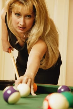 A game of pool