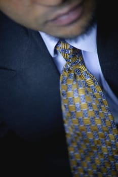 A businessman's tie