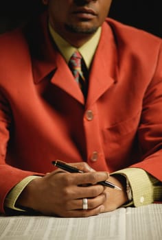 A businessman