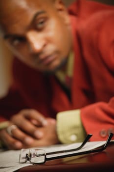 Businessman needing hope