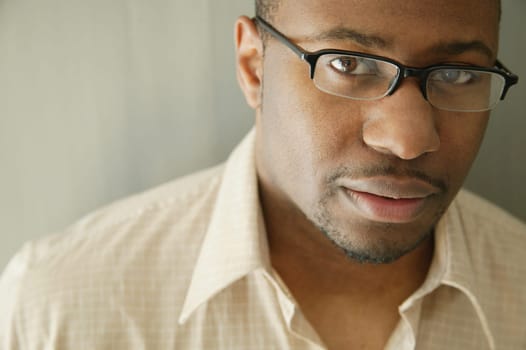 Man with glasses