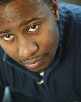 Man with brown eyes