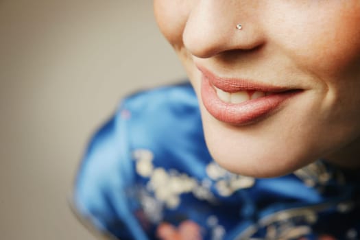 Smiling mouth
