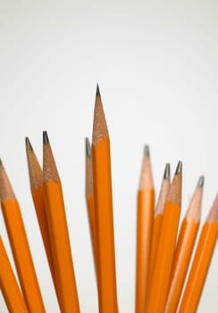Many pencils