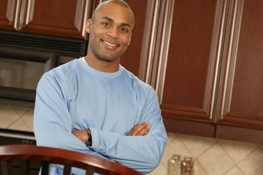 Man in the kitchen