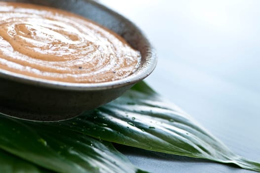 Green tea scrub