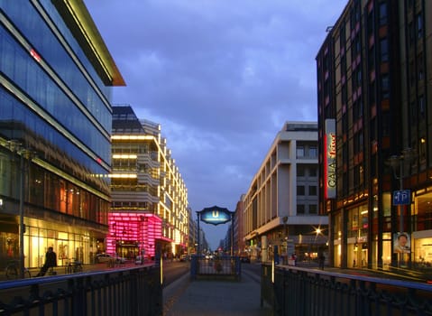 Germany,Berlin,Friedrichstrasse