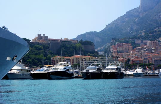 In the port of Monaco