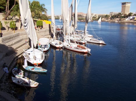 View of the Aswan waterfront