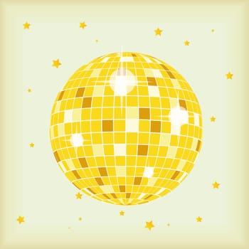Retro Style Discokugel
