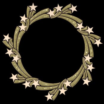 Winner's wreath design element