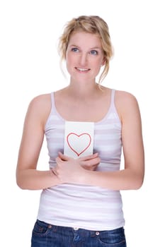 Happy young woman